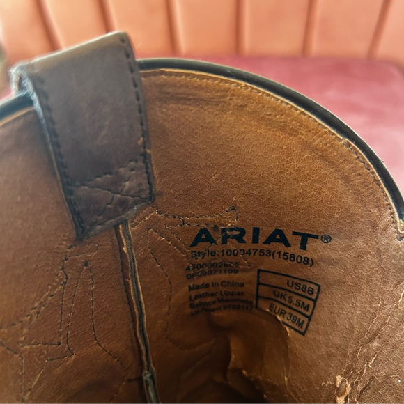 Ariat Women’s Brown Western Cowboy Boots size 8B - Picture 10 of 10